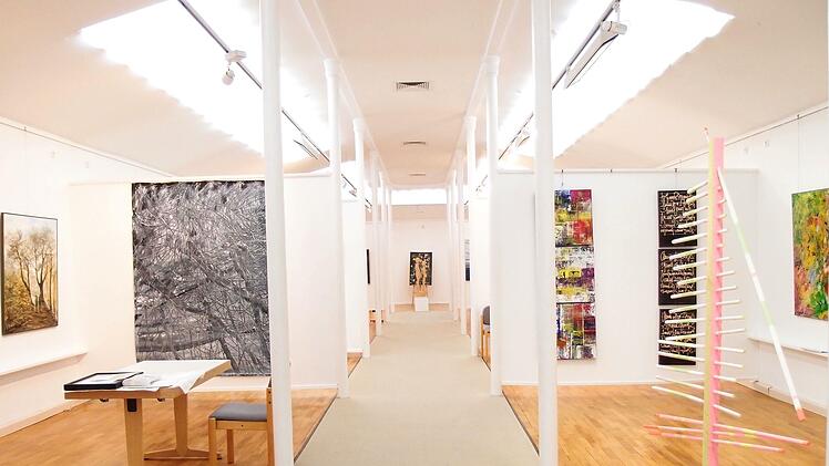 Impressionen von der Jahresausstellung im Kunstverein CoburgFoto: Jochen Berger