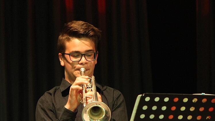 Schon ein "Startrompeter": Veit LangeheineGünther Geiling