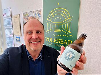 Nürnberg: Rekonstruktion des Volksbad-Turms - Gleichnamiges Bier für Sponsoren ist da Nürnberg: Rekonstruktion des Volksbad-Turms - Gleichnamiges Bier für Sponsoren ist da
