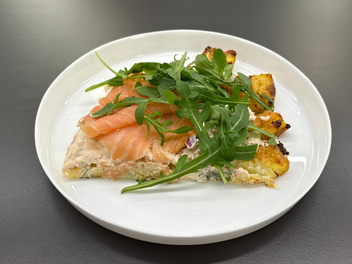 Kartoffel-Lachs-Pizza
