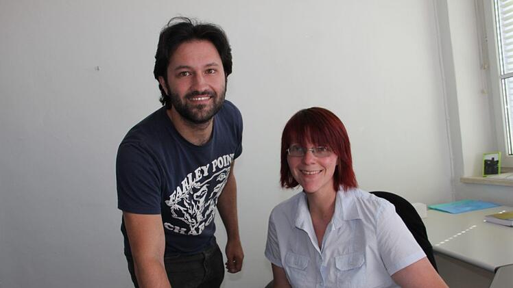 Sie wissen, dass Wachstum  auch mit Herausforderungen verbunden ist: Kai Keßlau vom Vertrieb und Marketing sowie die Personalverantwortliche für die Azubis, Monika BaumannVeronika Schadeck