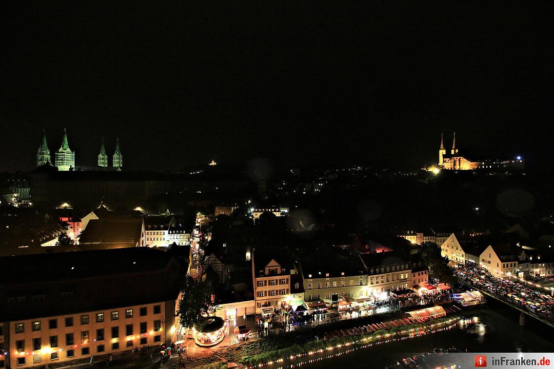Sandkerwa-Feuerwerk in Bamberg
