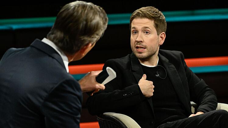 Ex-SPD-Generalsekretär Kevin Kühnert zeigte sich ausweichend, als Lanz ihn zu Olaf Scholz befragte.