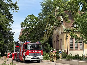 Unwetter w&uuml;tet im Raum Schwabach - Bilder zeigen Ausma&szlig;
