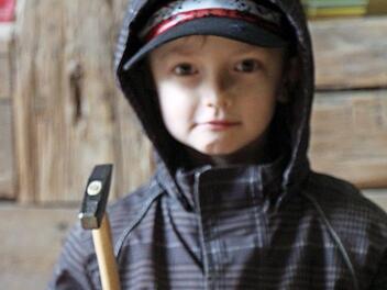 Transportable "Hosag&auml;rtla" f&uuml;r den Osterhasen k&ouml;nnen Kinder im Fr&auml;nkischen Freilandmuseum anfertigen.