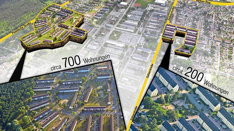 Eine Riesenchance für die Stadt - wenn man sie nutzt. Derzeit sieht es ganz danach aus, als ob die Wohnungen auf dem US-Gelände erst einmal längere Zeit leer stehen.