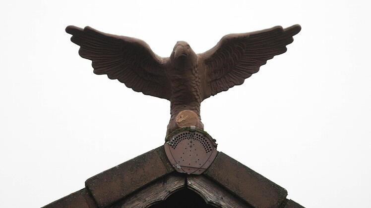 Das verbotene Symbol ist mittlerweile verschwunden. Foto: Franz Galster