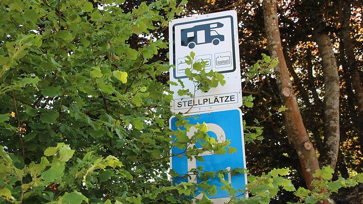 Zugewachsenes Hinweisschild in der Straße am Dicken Turm. Foto: Heike Beudert