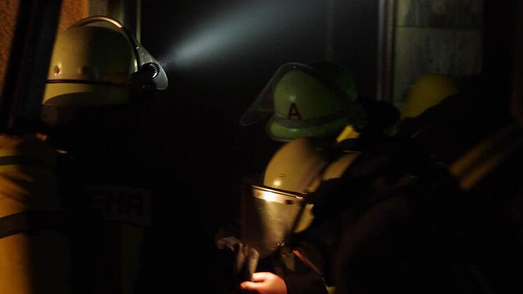 Wohnhausbrand in Schmölz. Foto: Marco Meißner