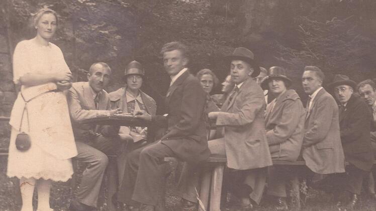 Bergfest in Trebgast 1925