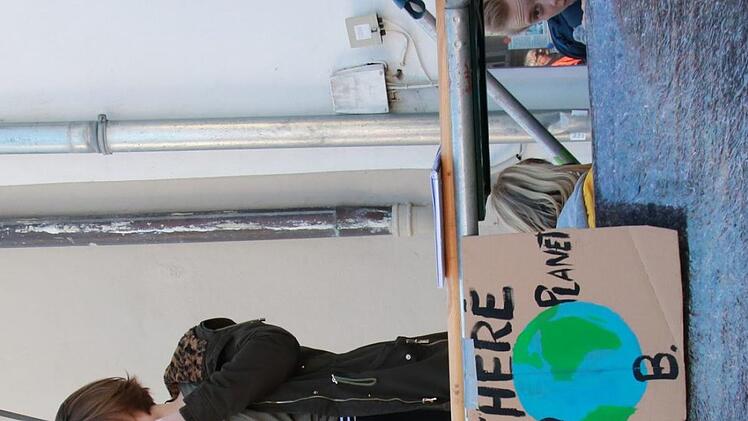 Impressionen von der "Fridays for Future"-Aktion.Foto: Katrin Geyer