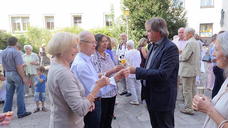 Empfang für Peter Rottmann. Foto: Heike Beudert