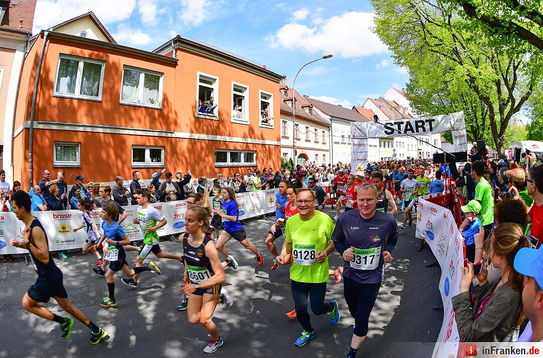 Der Weltkulturerbelauf 2017 in Bamberg in Bildern