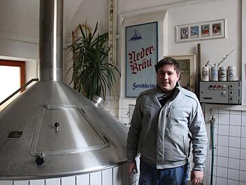 Rafael Thiermeyer von der Brauerei Neder wartet noch immer, ob die beantragten Hilfen genehmigt werden. Foto: Vera Schiller