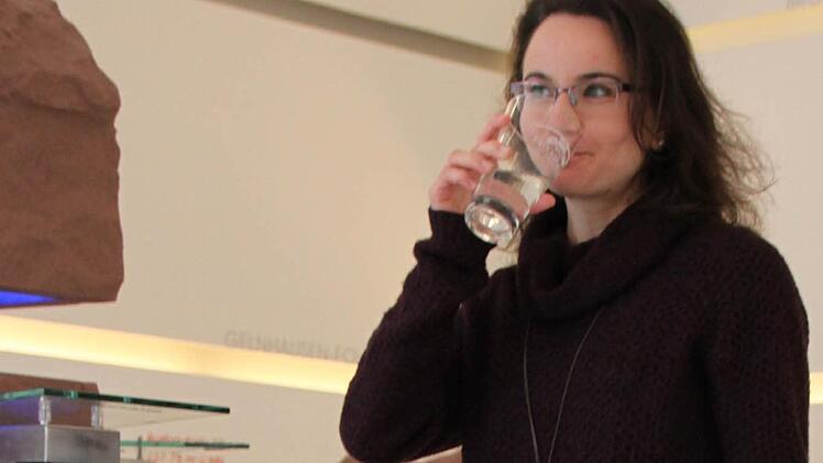 Redakteurin Ulrike Müller hat sich vorgenommen, in der Fastenzeit sparsam mit Wasser umzugehen. Foto: Thomas Gunkel