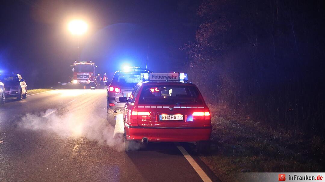 Schwerer Unfall zwischen Roth und Allersberg