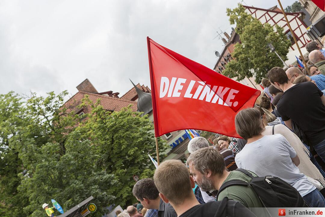 Demonstration gegen Rechts in Zirndorf