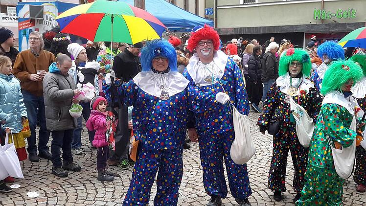 Faschingsumzug in Bad Brückenau. Foto: Rolf Pralle