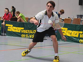 Leon Fischer gilt als eines der größten Badminton-Nachwuchstalente der Region.
