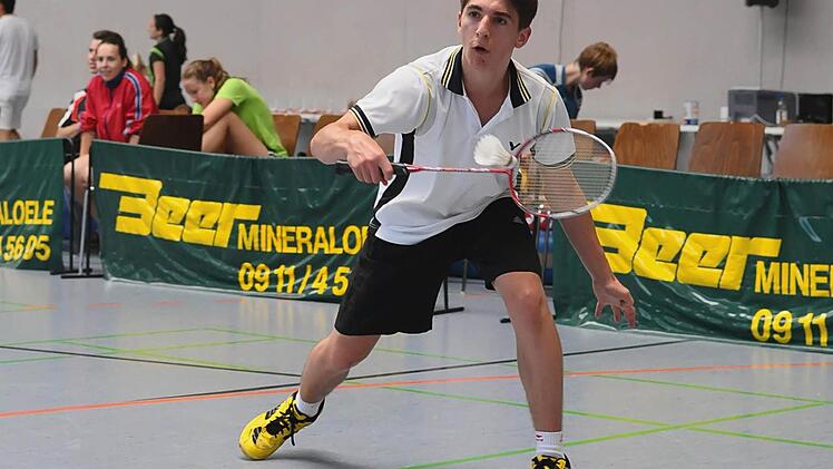 Leon Fischer gilt als eines der größten Badminton-Nachwuchstalente der Region.