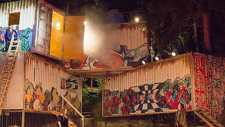 Impressionen vom "Zigeunerbaron" auf der Waldbühne Heldritt.Foto: Albert Höchstädter