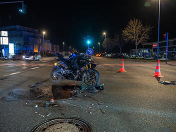 Motorradsaison gestartet: Junge Motorradfahrerin bei Unfall in Bamberg verletzt