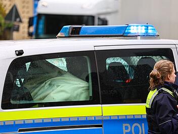 Gro&szlig;einsatz der Polizei in Witten