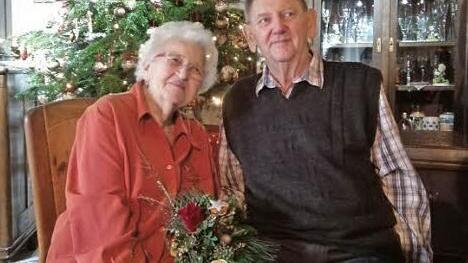 Hedwig und Wilhelm Voit: seit 65 Jahren verheiratet. Foto: Judith Wagenhäuser