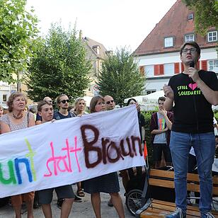 Björn Höcke in Forchheim: Demonstrationen gegen AfD-Politiker