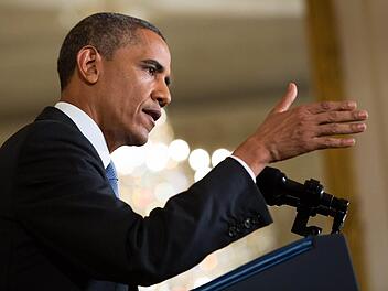 Barack Obama Foto: DREW ANGERER dpa