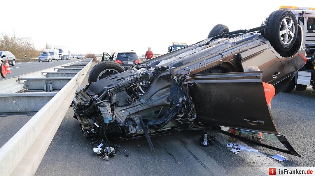 Schwerer Unfall auf der A73