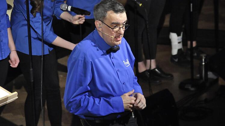 Jörg Wöltche ist ein engagierter Chorleiter. Foto: Peter Klopf