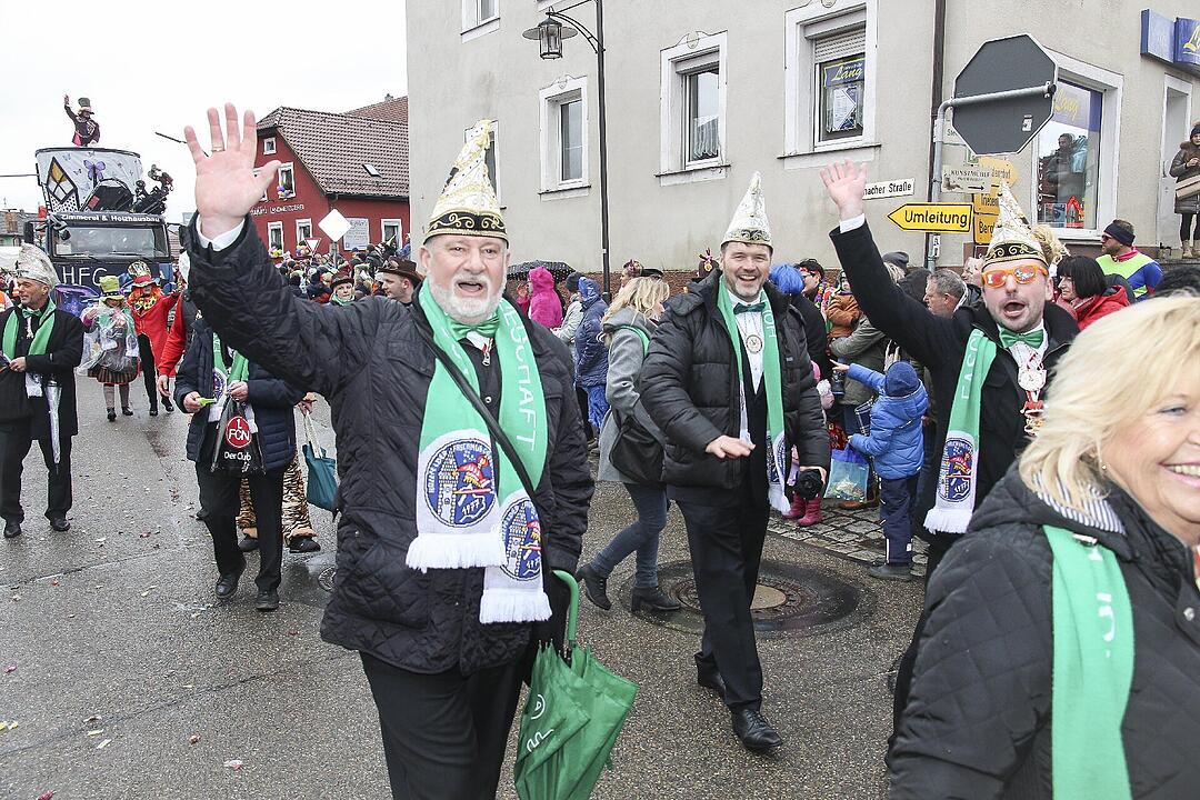 Großer Faschingsumzug  zum Stadtsteinacher Marktplatz