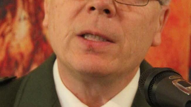 Polizeipräsident Reinhard Kunkel zog eine Erfolgsbilanz. Foto: Sonja Adam