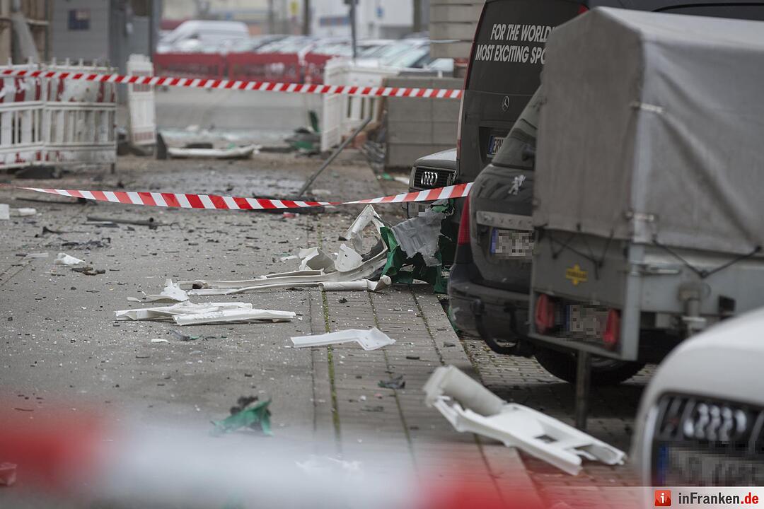 Explosion in Fürther Südstadt