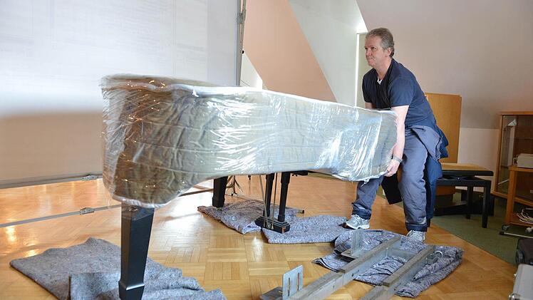 Heinz Haußner bei einem seiner vielen Kraftakte.