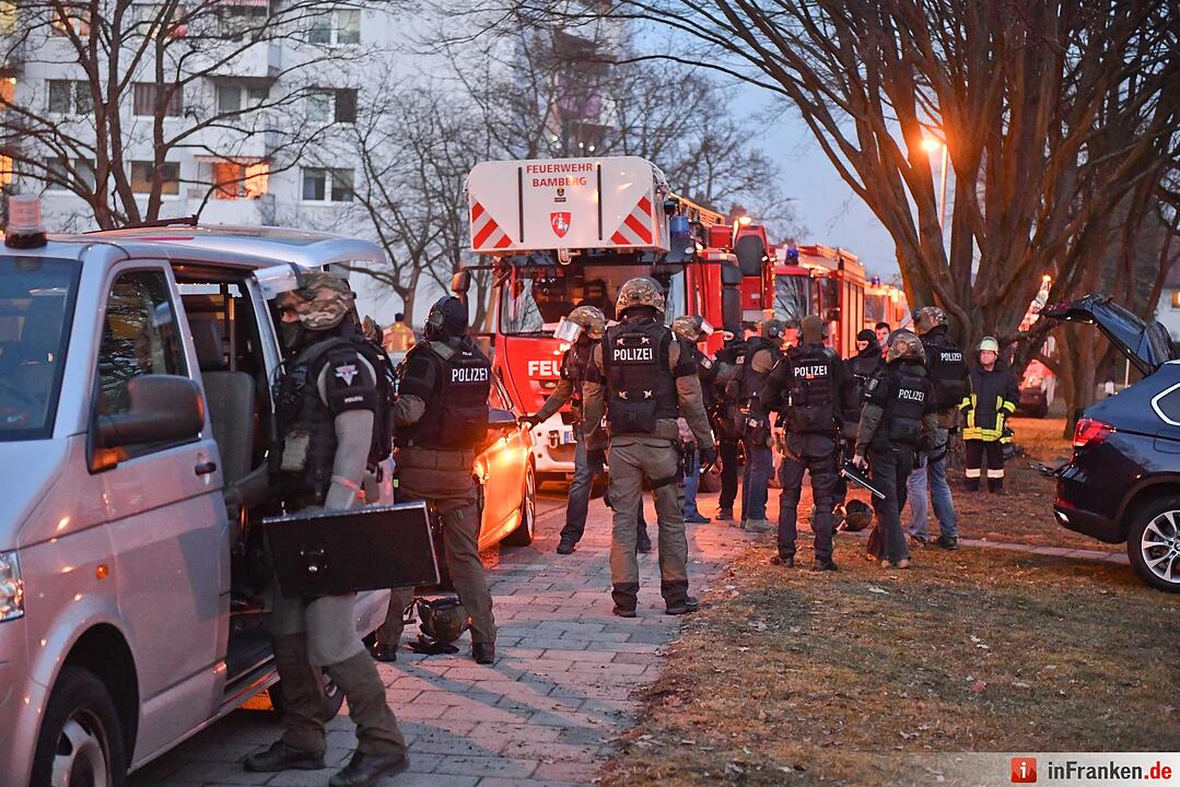 SEK-Einsatz in Bamberg Ost