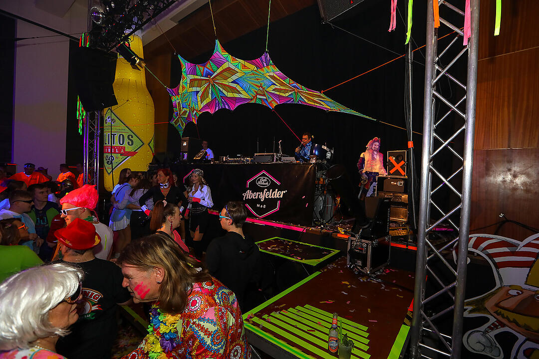 Beste Partystimmung in der Stadthalle