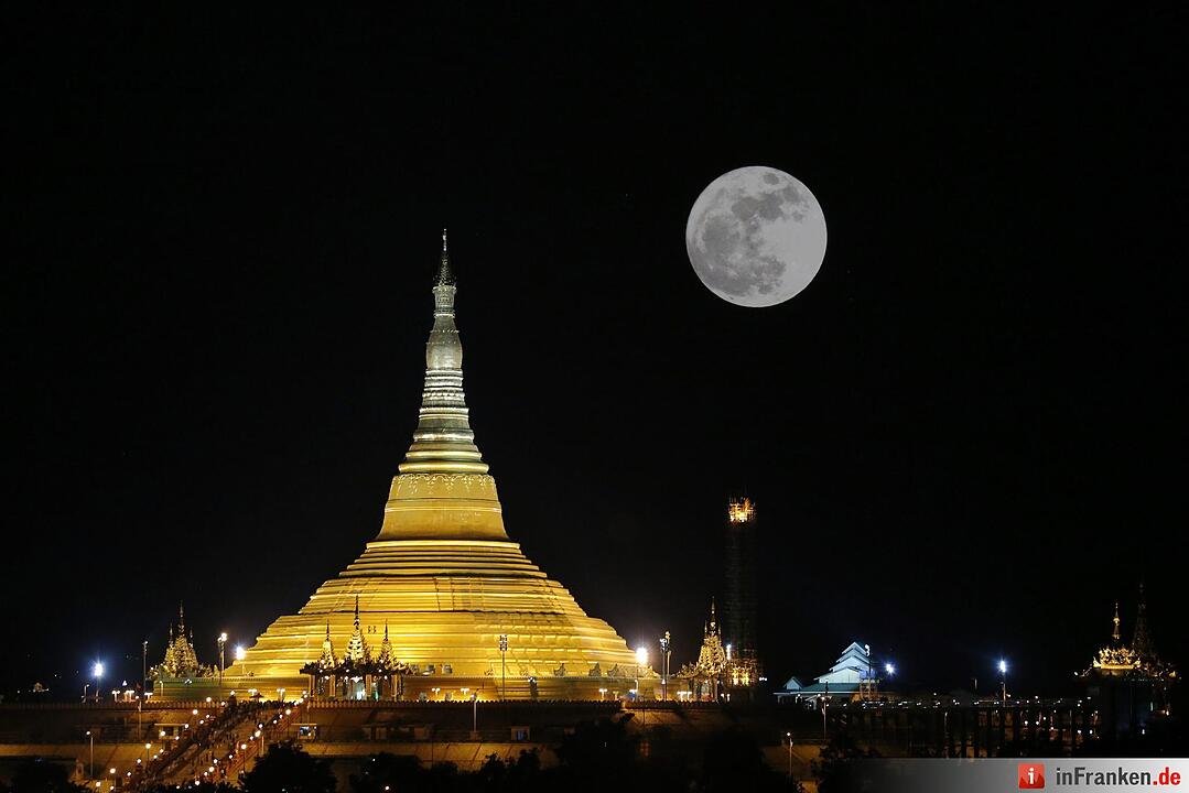Supermond: Die besten Bilder aus Franken und der Welt