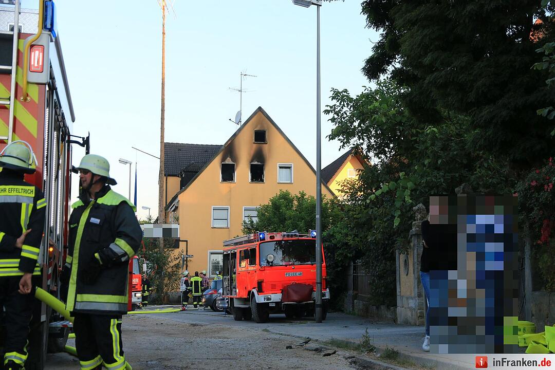 Brand in Effeltrich: 58-Jähriger stirbt