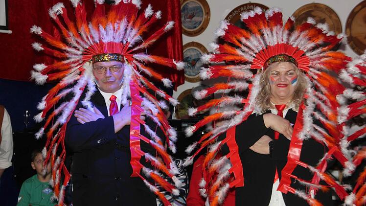 Die Elferratsindianer. Foto: Veronika Schadeck