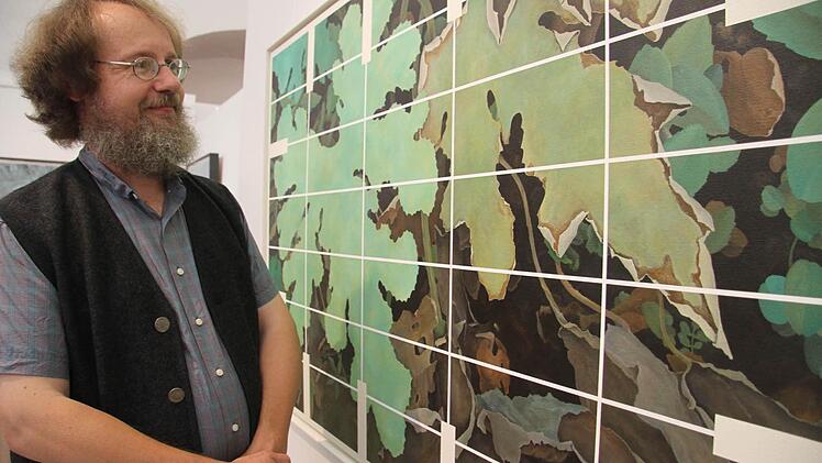 Peter Schoppel begibt sich auf eine malerische Forschungsreise.