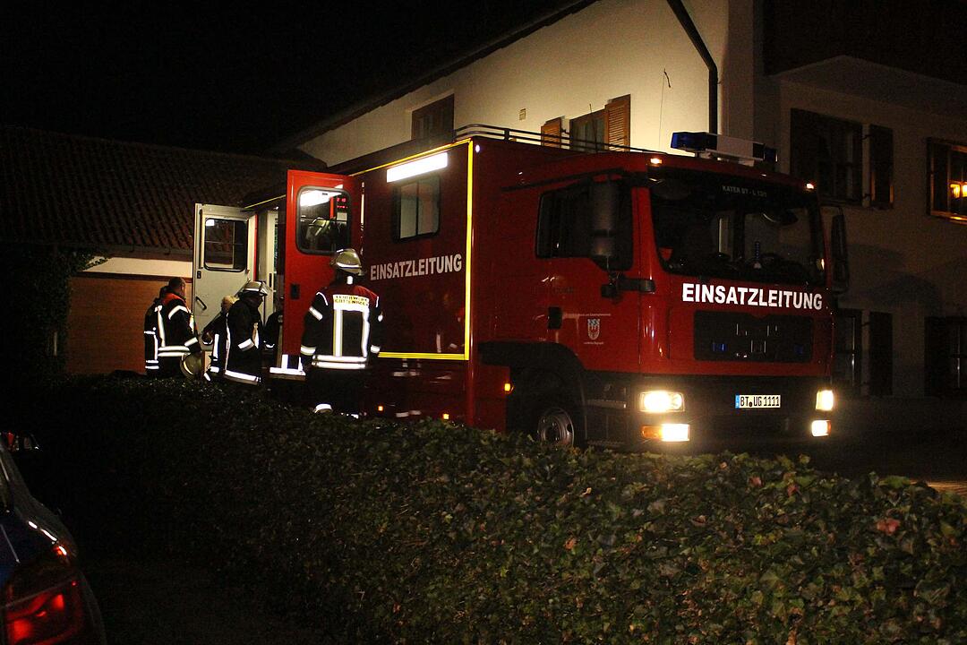 Großbrand bei Busunternehmen in Oberfranken