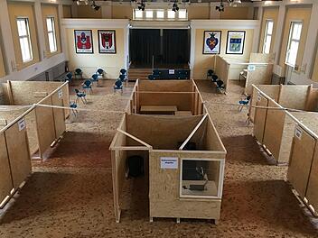 Bis 15. Dezember 2020 musste das Kreis-Impfzentrum im Tattersall eingerichtet sein.