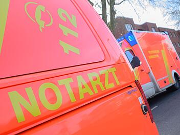 Verkehrsunfall bei Dinkelsbühl: Schwerverletzte nach Frontalcrash