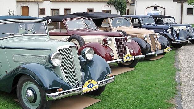 Wundersch&ouml;ne alte Autos wie diese sind am Wochenende im Staffelsteiner Land zu bewundern. Foto: privat