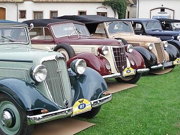 Wundersch&ouml;ne alte Autos wie diese sind am Wochenende im Staffelsteiner Land zu bewundern. Foto: privat