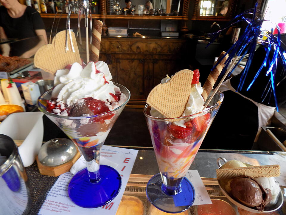 Eisdielen Bamberg: das Café Riffelmacher
