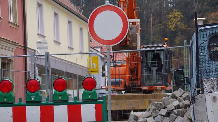 Die gesperrte Bienenstraße. Foto: Marco Meißner