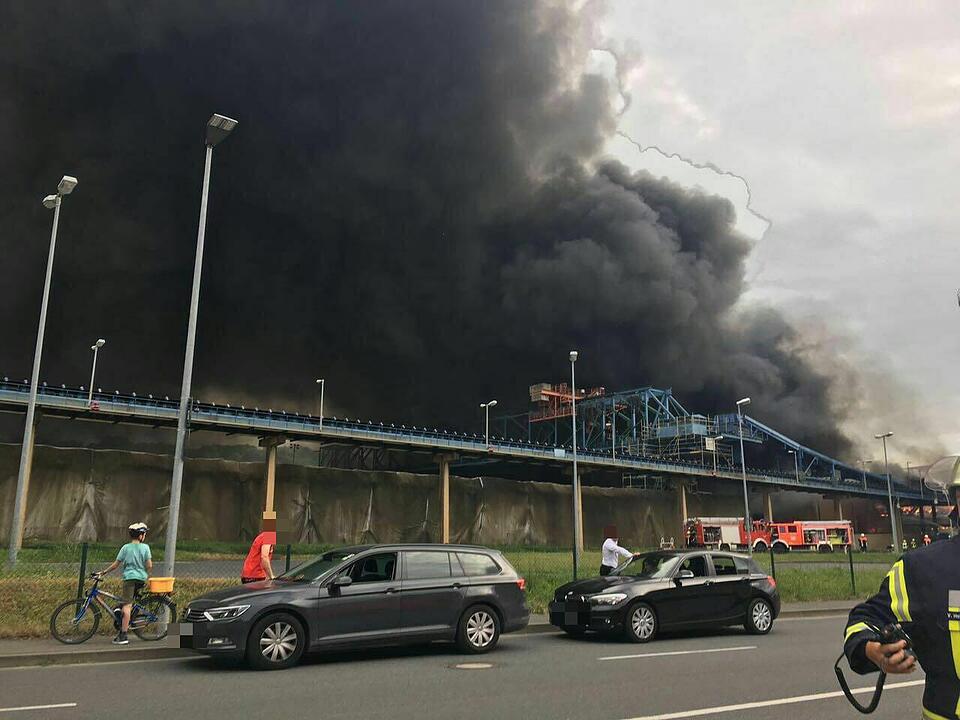 Großbrand in Ochsenfurt
